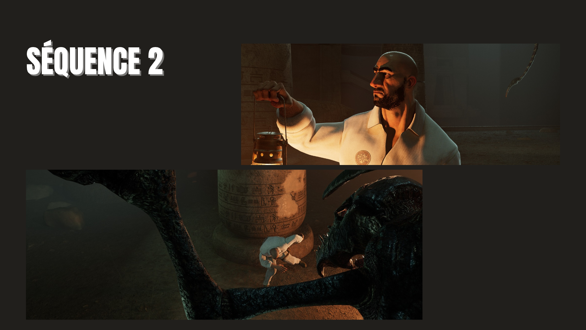 Sequence 2 — Lantern and confrontation