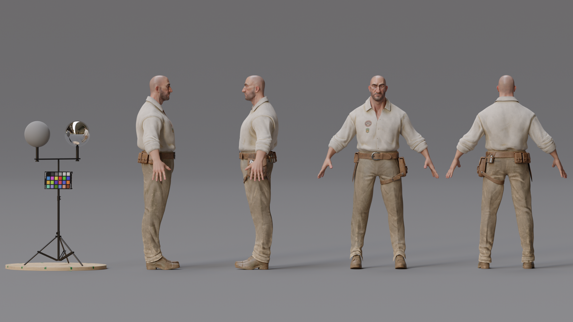 Character — collective production views